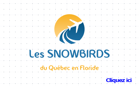 Snow birds du Québec en Floride